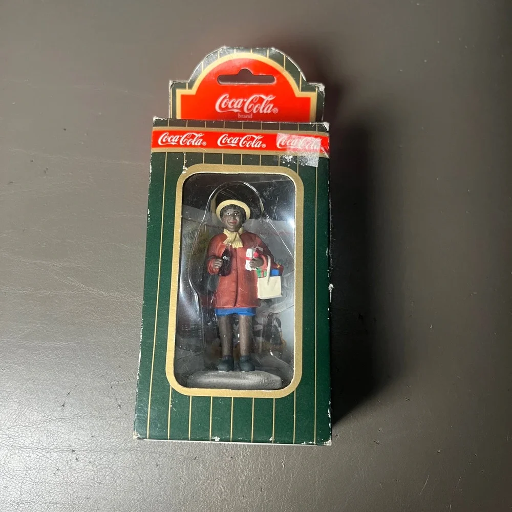 Coca-Cola Angela Figurine Holiday Village Collectible CG2414 NIB
